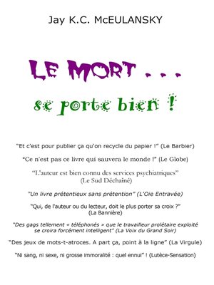 cover image of Le Mort... se porte bien !